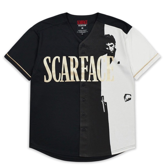 NWT Scarface x Reason Baseball Jersey - Picture 2 of 4